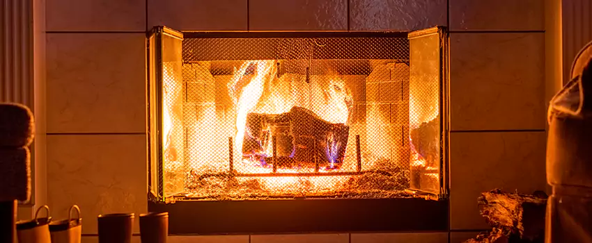 Mendota Hearth Landscape Fireplace Installation in Madera, California