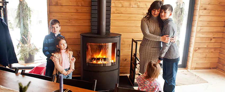 Morso Cast Iron Fireplace Insert Installation in Madera, California