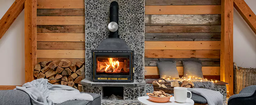 Thelin Hearth Products Direct Vent Gas Stove Fireplace Inspection in Madera, California